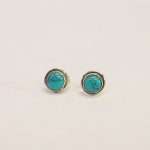 Silver & Turquoise Studs